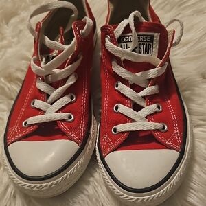 Converse Kids Classic Red Sneakers Sz. 3
